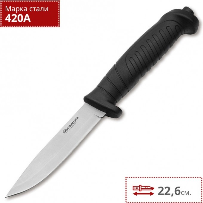 Нож BOKER KNIVGAR BLACK BK02MB010 Нож BOKER KNIVGAR BLACK BK02MB010