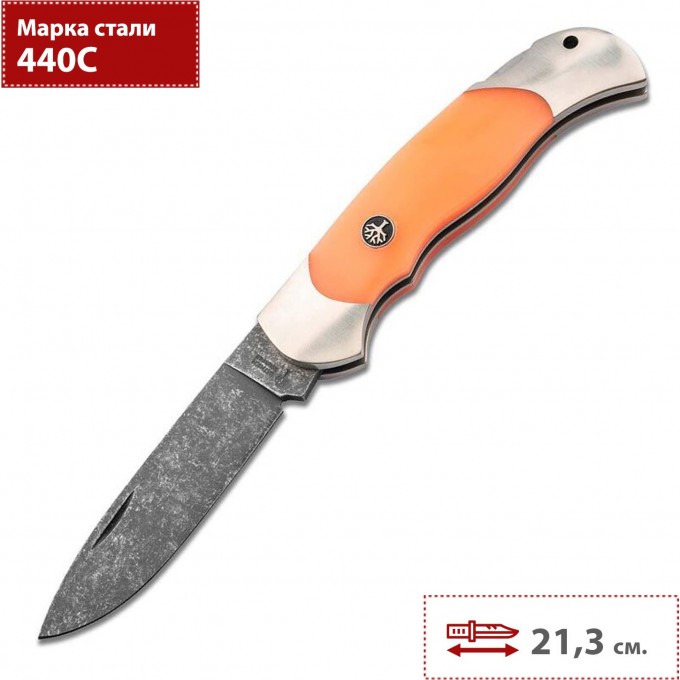 Складной нож BOKER OPTIMA NIGHT HUNTER DARK STONEWASH 113028 BK113028